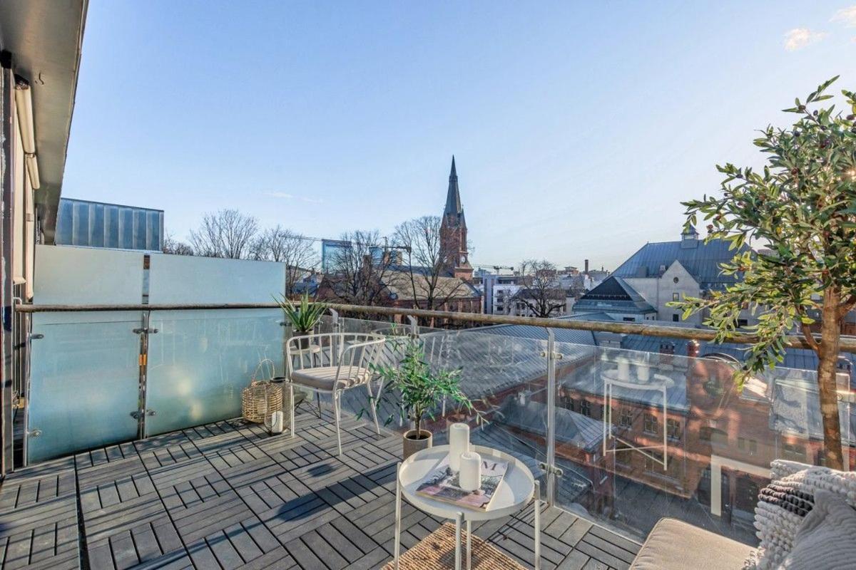 Awardwinning Penthouse, Oslo City / Gruenerlokka Exterior foto